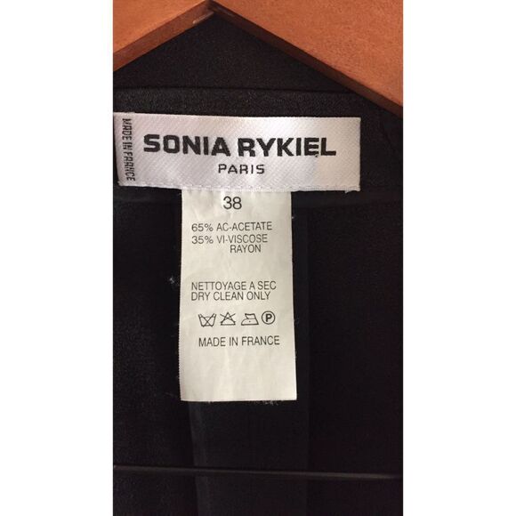 Sonia Rykiel black tuxedo blazer - Picture 4 of 7